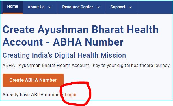 ABHA Health Card - Create Your Ayushman Bharat Health Account